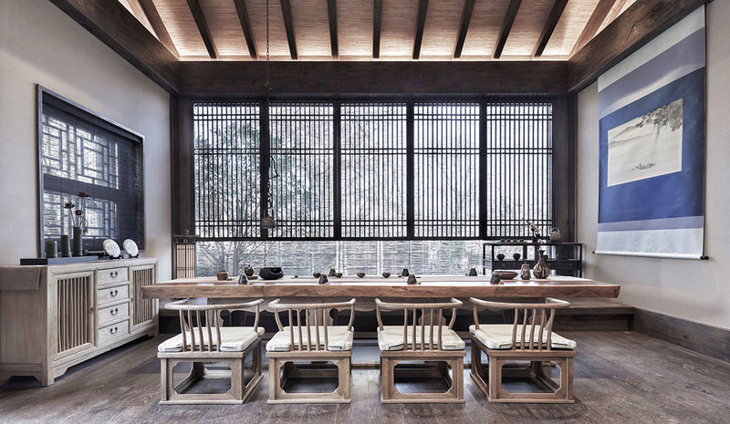 上海品茶工作室接待区实景展示